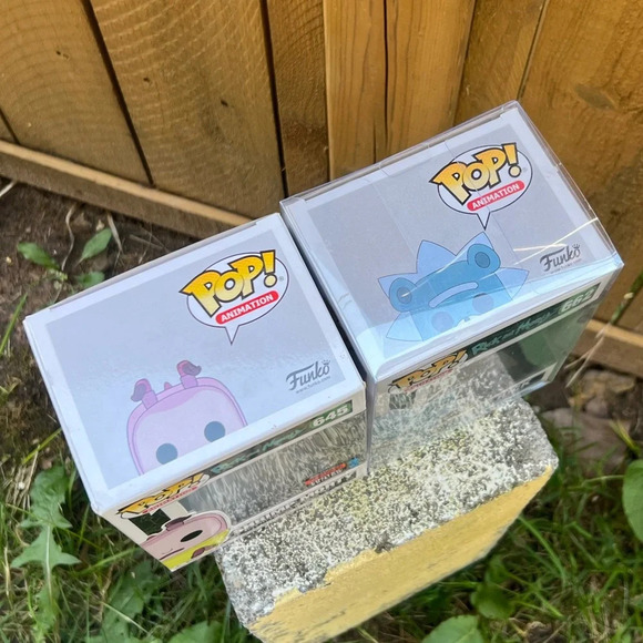 Shrimp Morty and Teddy Rick Funko POP Figures Set of 2 - Picture 2 of 3